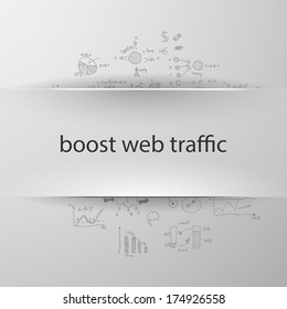 formula concept: boost web traffic