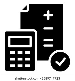 Formula Icon Element For Design