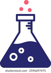 Formula Icon Fill Vector Illustration
