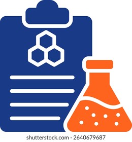 Formula Icon Fill Vector Illustration