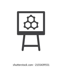 Icono de fórmula - Icono molecular