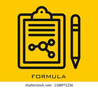 Formula icon signs