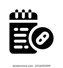 ícone de fórmula. ícone de glifos vetoriais para o design de seu site, celular, apresentação e logotipo.