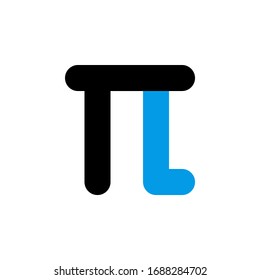 Symbol für Formel, Lernen und Mathematik. Perfekt für Anwendungen, Web, Logo, Spiel und Präsentation. Symbol-Design-Blau-Stil