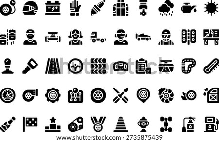 Formula And Mathematics Icons Icons collection is a vector illustration with editable stroke.