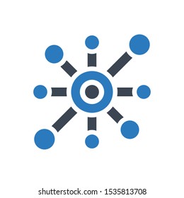 Formula Molecular Science Vector Icon
