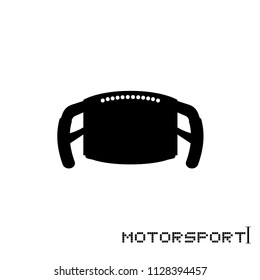 formula steering wheel illustration