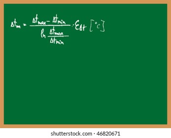 formula and table, abstract art illustration
