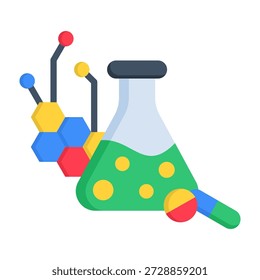 Formulate Icon Flat Style Vector Illustration