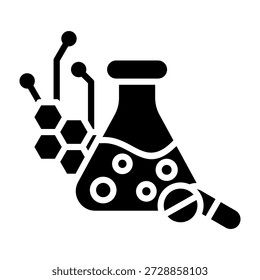 Formulate Icon Glyph Style Vector Illustration