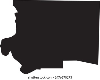 Forsyth County map in the State of North Carolina