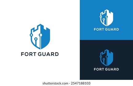 Diseño de Logo de Tecnología de Fort Guard