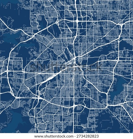 Fort Worth City Map explore the intricacies of paris where refined linework and blueprint precision reveal the essence of urban structure, emphasizing refined linework, with balanced composition.
