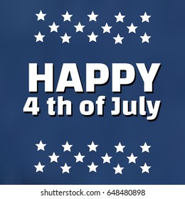 Forth of July Lettering