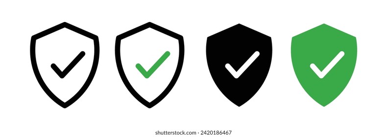 Fortification of Immune System Line Icon. Immunity Strength Icon in Black and White Color.