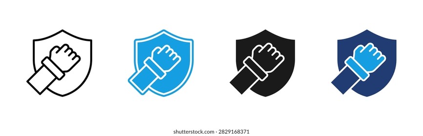 Fortify web icon multiple style collection