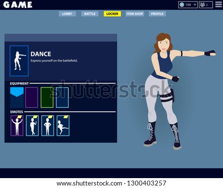 fortnite game woman character making a famous floss dance in game - the floss dance fortnite