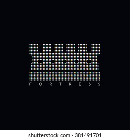 fortress crown circle dot theme