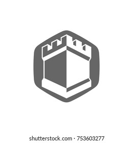 Fortress Logo Element Template