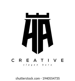 Erstmaliges HA-Logo der Fortbewegungsabschirmung, Vektordesign