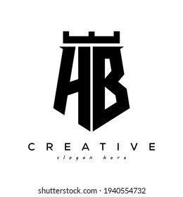 Erstmaliges HB-Logo der Festungsabschirmung, Vektordesign