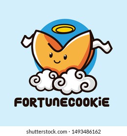 fortune cookies logo design template