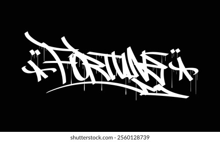 FORTUNE graffiti custom style design