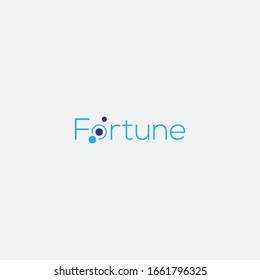 diseño y firma del logotipo de la fortuna  