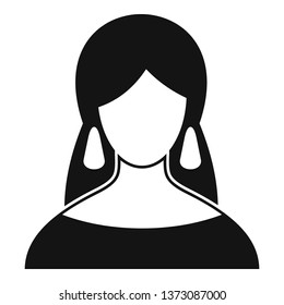 Fortune teller icon. Simple illustration of fortune teller vector icon for web design isolated on white background