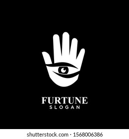 fortune teller logo icon design vector illustration