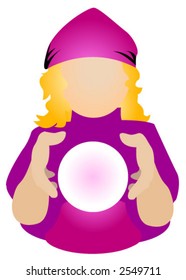 Fortune Teller - Vector