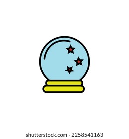fortune teller vector type icon