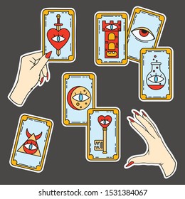 fortune telling on tarot cards