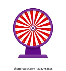 Fortune Wheel isolated on white background