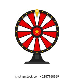 Fortune Wheel isolated on white background