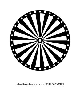 Fortune Wheel isolated on white background