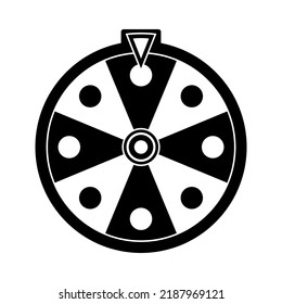 Fortune Wheel isolated on white background
