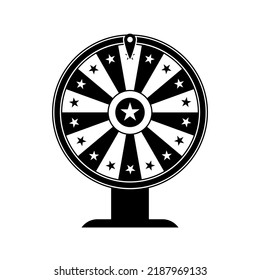 Fortune Wheel isolated on white background