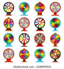 Fortune Wheel isolated on white background
