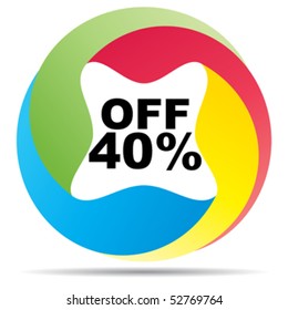 forty percent discount