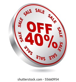 forty percent discount