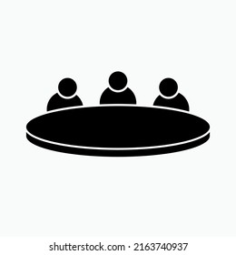 Forum Icon. Communication, Coordination Symbol - Vector.