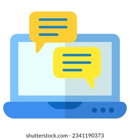 forum Icon Design, Vector Illustration