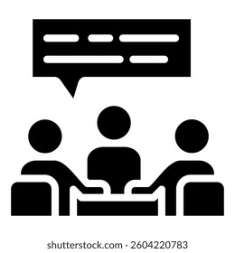 Forum Icon Element For Design