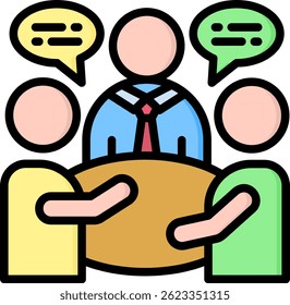 Forum Icon Element for Design