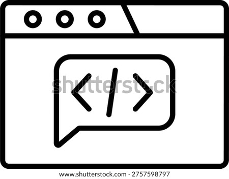 Forum vector icon. Can be used for printing, mobile and web applications.