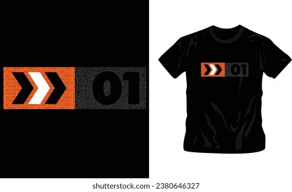 forward 01 with forward arrows t-shirt design graphics ready to print