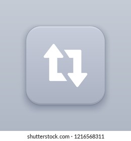 Forward call button, best vector on a gray background