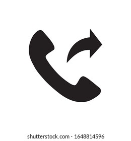 FORWARD CALL ICON, CONNECTION CALL ICON VECTOR