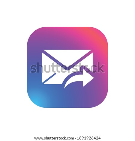 Forward Email - App Icon Button